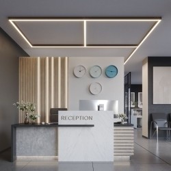 FATTO 220V Novotech (Линейная модульная, 56x36 мм, CCT 3000;4000;6000К)