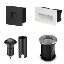 Встраиваемые в дороги и стены