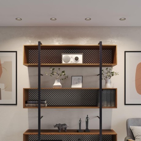 359858 Светильник встраиваемый с переключателем цв. температуры и угла рассеивания Novotech IP44 LED 12W 2700К\3200К\4000К SOLIS