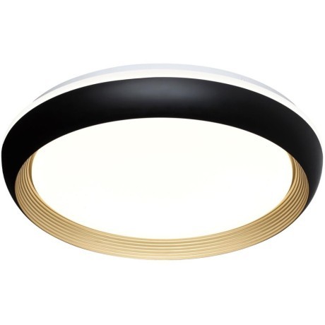 Cетильник LED 48Вт 4000К D380 IP43 Sonex TOFIQ BLACK 7651/DL