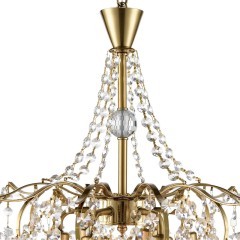 8243/6 CLASSI латунь, металл Люстра подвесная E14 6*40W 220V KRISTINA