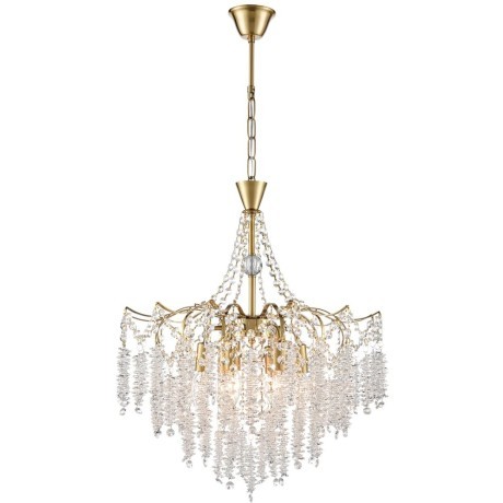 8243/6 CLASSI латунь, металл Люстра подвесная E14 6*40W 220V KRISTINA