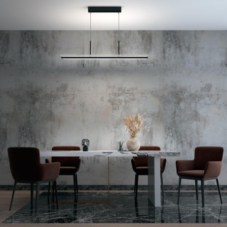 Светильник подвесной диммируемый со сменой цв.температуры, пульт ДУ (2.4G) в комплекте LED 50W ITER 358991 OVER