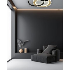 Светильник LED 80Вт 3000-6000К пульт ДУ Sonex PINE 7735/80L