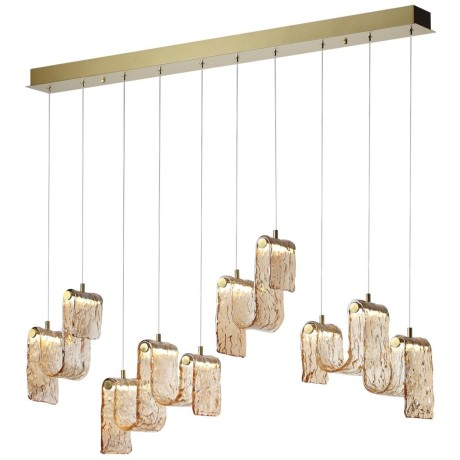 5105/52L Люстра линейная Odeon Light L-VISION LED Ra90 Lm3156 52W 4000K FLOW