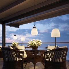 Уличный подвесной светильник Novotech 370601 Conte IP44 под лампу 1xE27 60W