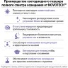 Novotech Studi 359974 Функциональный черный торшер профессионального назначения, с сенсорным диммером, LED 50W+50W 4000K 6500Лм 180° CRI98 UGR≤16 IP20