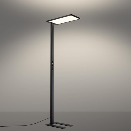 Novotech Studi 359974 Функциональный черный торшер профессионального назначения, с сенсорным диммером, LED 50W+50W 4000K 6500Лм 180° CRI98 UGR≤16 IP20