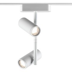 359107 Трековый магнитный светодиодный светильник Novotech SMAL 48V CRI90+ 4000К 1360Лм 24° 2*8W