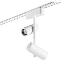 359107 Трековый магнитный светодиодный светильник Novotech SMAL 48V CRI90+ 4000К 1360Лм 24° 2*8W