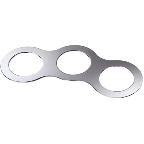 358245 SPOT NT19 225 хром Рамка декоративная к артикулам 357585-357587, 357589, 357909-357910, 37063 METIS