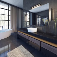 Уличный настенный светильник Odeon Light 3888/12WB ARNO IP44 светодиодный LED 12W