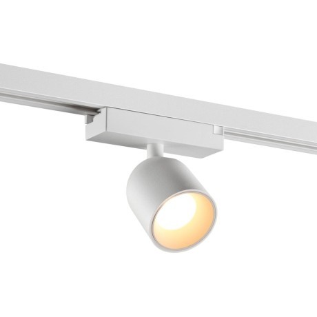 359809 Белый светодиодный однофазный трехжильный трековый светильник 10Вт 882Лм 3000К 32° CRI≥90 180-265V IP20 Novotech SOLETTE