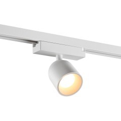 359809 Белый светодиодный однофазный трехжильный трековый светильник 10Вт 882Лм 3000К 32° CRI≥90 180-265V IP20 Novotech SOLETTE