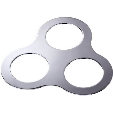 358246 SPOT NT19 225 хром Рамка декоративная к артикулам 357585-357587, 357589, 357909-357910, 37063 METIS