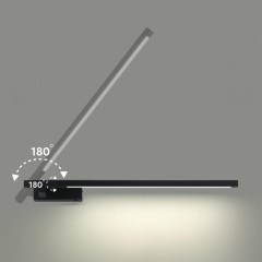 6546/14WL LEDIO LN23 023 чёрный Светильник настенный LED 14W 4000K 490Лм 220V CLARK