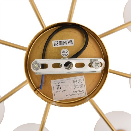 Люстра потолочная E27 8*60W 220V LARINA 8323/8C