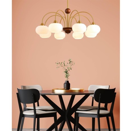 Люстра потолочная E27 8*60W 220V LARINA 8323/8C