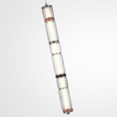 5456/18L Подвесной светодиодный светильник с металлом сатинированный никель, премиум серия, 18Вт 1745Лм 4000K CRI80 ODEON LIGHT Exclusive COLLIER