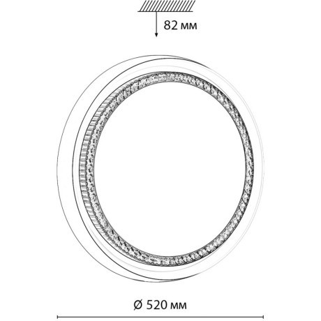 Настенно-потолочный светильник СОНЕКС RAHIGRAHIG 7644/EL