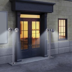 Уличный наземный светильник Novotech 358116 GALEATI IP65 светодиодный 2xLED 20W