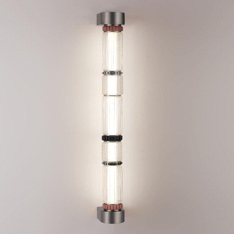 5456/18WL Настенный светильник (бра), металл сатинированный никель, премиум серия, 18Вт 1745Лм 4000K CRI80 ODEON LIGHT Exclusive COLLIER