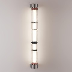 5456/18WL Настенный светильник (бра), металл сатинированный никель, премиум серия, 18Вт 1745Лм 4000K CRI80 ODEON LIGHT Exclusive COLLIER