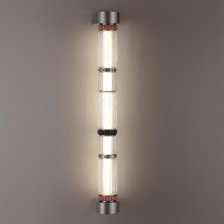 5456/18WL Настенный светильник (бра), металл сатинированный никель, премиум серия, 18Вт 1745Лм 4000K CRI80 ODEON LIGHT Exclusive COLLIER