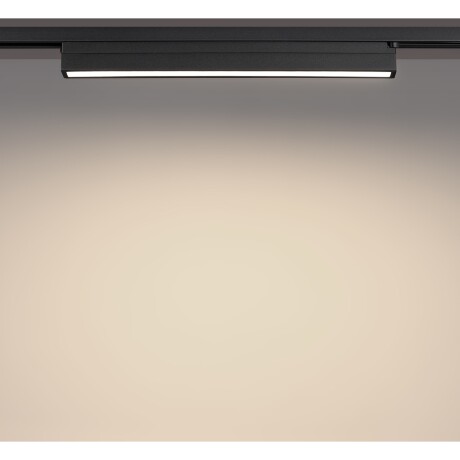 Novotech ITER 359784 Черный линейный однофазный двухжильный трековый светильник, 40см, с CCT переключением цветовой температуры, LED 24Вт 1294Лм CRI≥90 108° 2700-3200-4000К IP20 220V