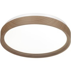 7603/CLN Светодиодный настенно-потолочный светильник 33см 36Вт 4000К 3784лм IP43 WOODI