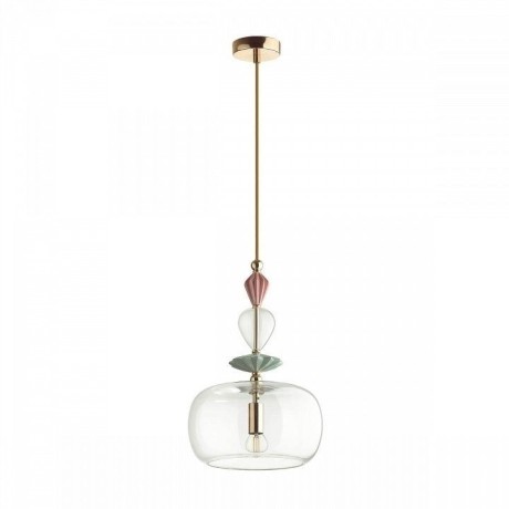 Подвесной светильник с 1 плафоном Odeon Light 4855/1A BIZET под лампу 1xE14 1*40W