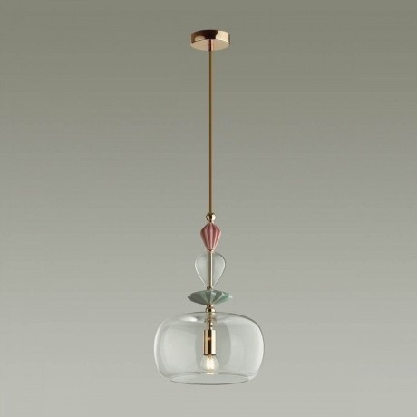 Подвесной светильник с 1 плафоном Odeon Light 4855/1A BIZET под лампу 1xE14 1*40W