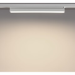 Novotech ITER 359790 Белый линейный однофазный трехжильный трековый светильник, 40см, с CCT переключением цветовой температуры, LED 24Вт 1294Лм CRI≥90 108° 2700-3200-4000К IP20 220V