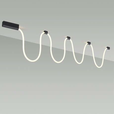 Настенно-потолочный светильник накладной (3 черных крепления в комплекте) LED 30W 1185Лм 4000K Novotech CORDA 4391/30CL