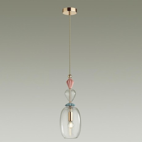 Подвесной светильник с 1 плафоном Odeon Light 4855/1B BIZET под лампу 1xE14 1*40W