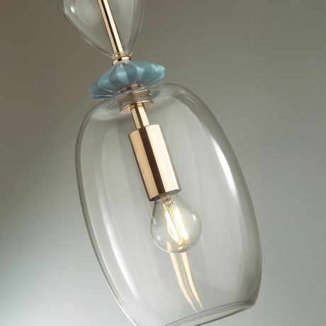 Подвесной светильник с 1 плафоном Odeon Light 4855/1B BIZET под лампу 1xE14 1*40W