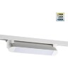 Novotech ITER 359793 Белый однофазный двухжильный трековый светильник длиной 26см, поворотный плафон, с CCT переключением цветовой температуры LED 12Вт 921Лм CRI≥90 113° 2700-3200-4000К IP20 220V