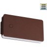 359591 Коричневый уличный настенный ландшафтный светильник с перекл. цв. температуры IP54 10W 3000К\4000К\6000К 370Лм Novotech STRAIT