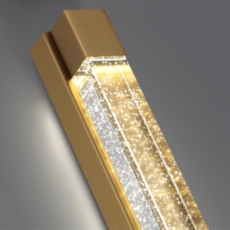 6681/12WL HIGHTECH ODL24 149 Настенный светильник антич бронза/металл/хрусталь IP20 LED 12W 600Лм 4000K MIRADA