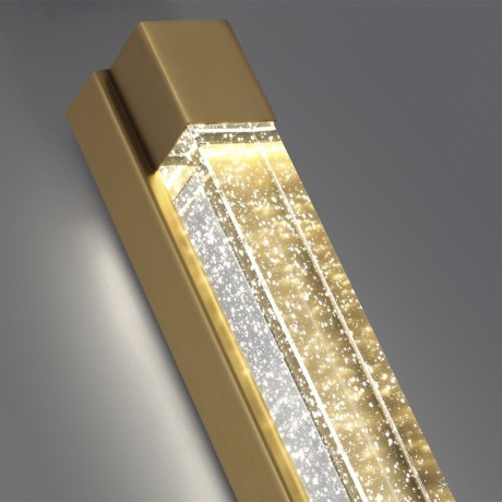 6681/12WL HIGHTECH ODL24 149 Настенный светильник антич бронза/металл/хрусталь IP20 LED 12W 600Лм 4000K MIRADA