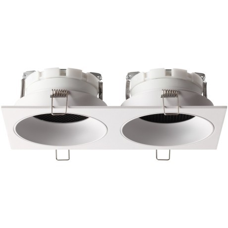 Светильник встраиваемый Novotech WIR IP20 2xGX53 макс 12Вт 220-240V Novotech GEMINI 371007