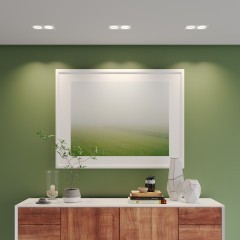 Светильник встраиваемый Novotech WIR IP20 2xGX53 макс 12Вт 220-240V Novotech GEMINI 371007