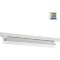 Novotech ITER 359798 Белый линейный поворотный однофазный трехжильный трековый светильник 46см, с CCT переключением цветовой температуры LED 24Вт 2032Лм 110° CRI90 2700-3200-4000К IP20 220V