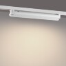 Novotech ITER 359798 Белый линейный поворотный однофазный трехжильный трековый светильник 46см, с CCT переключением цветовой температуры LED 24Вт 2032Лм 110° CRI90 2700-3200-4000К IP20 220V