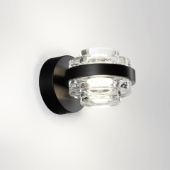 5031/6WL L-VISION ODL24 чёрный/металл/акрил Бра LED 6W 4000K 458лм KLOT