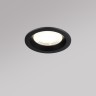 359843 Черный круглый светодиодный светильник с перекл. цв. температуры 10W 1100Лм 2700;3200;4000К 120° UGR16 CRI93 IP44 Novotech FLUO