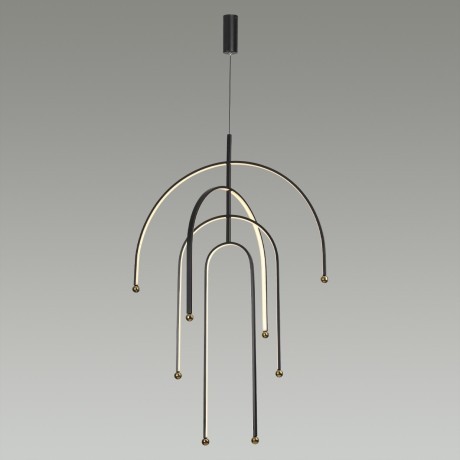 Подвесной светильник (регулируемые рожки) LED 95W 3000K Odeon Light MEMFI 6633/95L