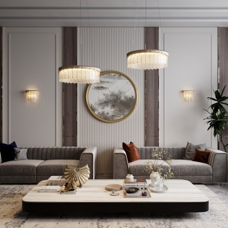 Люстра LED 60W 3700K 4968Лм Odeon Light CLEO 5091/60L