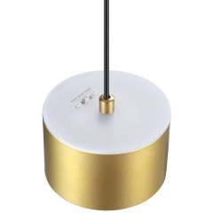 Подвесной светильник цилиндр Novotech 358966 Giro светодиодный LED 12W вниз + 3W вверхW