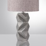 8136/1T MODERNI LN25 серый, керамика/текстиль Настольная лампа Е27 1*60W 220V BEINA
